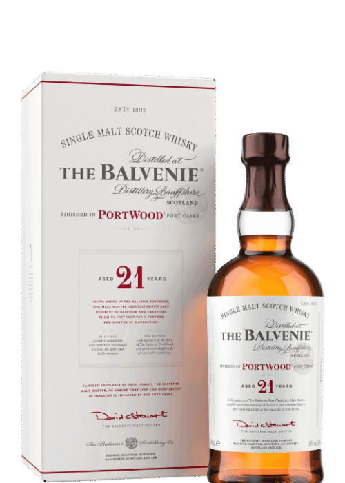 Balvenie 21Yo Port Wood 0,7L 40% – Szkocka Elegancja w Portowym Wydaniu