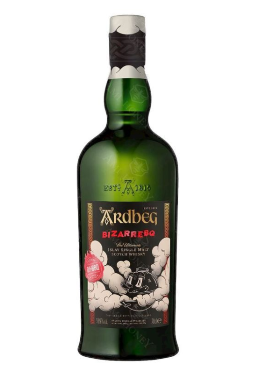 Ardbeg Bizarre BQ 0,7L 50,9% – Grillowy Dym i Torf w Najbardziej Nieoczywistej Odsłonie