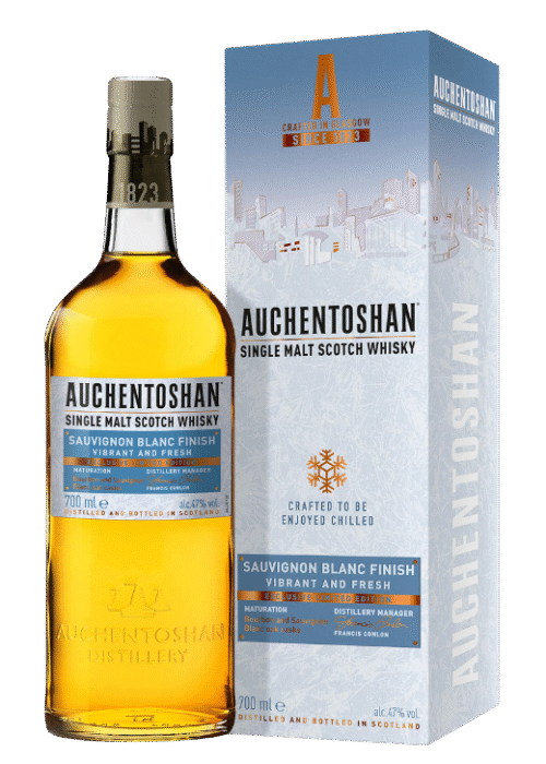 Auchentoshan Sauvignon Blanc 47% 0,7L – Unikalna Whisky z Akcentem Wina