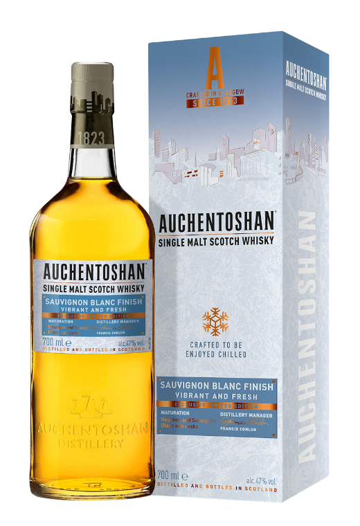 Auchentoshan Sauvignon Blanc 47% 0,7L – Unikalna Whisky z Akcentem Wina