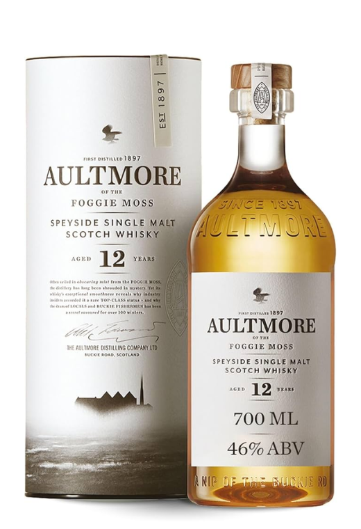 Aultmore 12YO 46% 0,7L – Czysta Elegancja Speyside