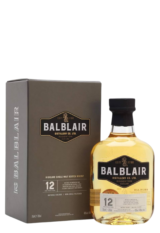 Balblair 12YO 46% 0,7L – Klasyka Highland w Najlepszym Wydaniu