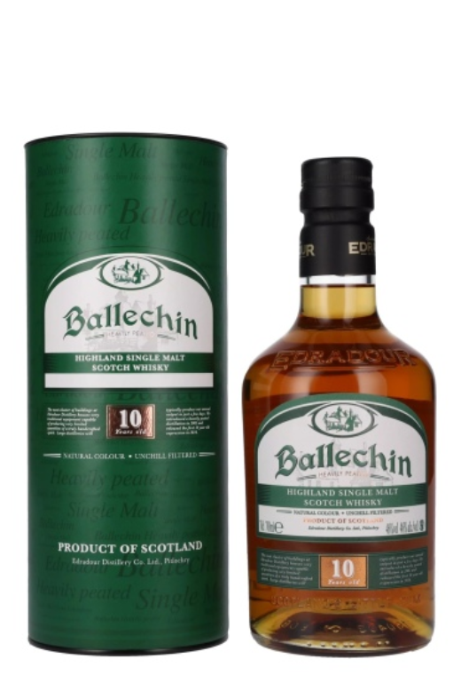 Ballechin 10 YO 0,7L – Intensywnie Torfowa Whisky z Islay