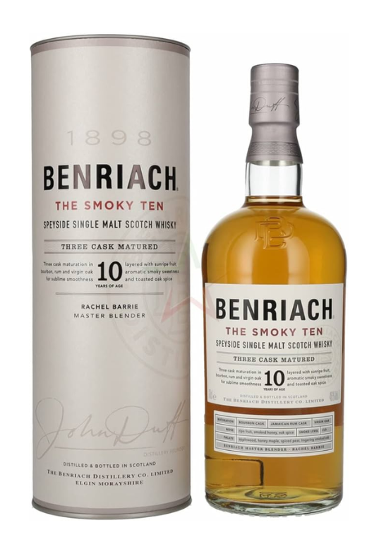 BenRiach The Smoky Ten 10 YO 0,7L 46% – Torfowa Głębia Speyside