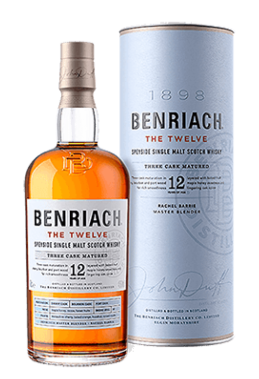 BenRiach The Twelve 12 YO 0,7L 46% – Klasyczna Speyside z Nutą Sherry