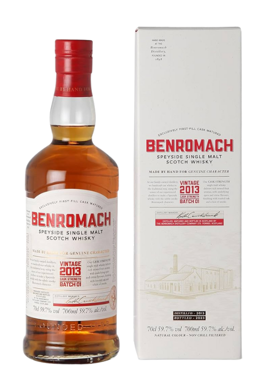 Benromach CSV 2013 Batch 1 Speyside Single Malt 59,7% 0,7L – Moc i Charakter