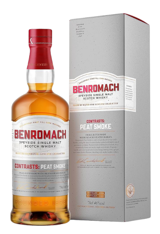 Benromach Peat Smoke Bourbon 2014 Speyside Single Malt 46% 0,7L