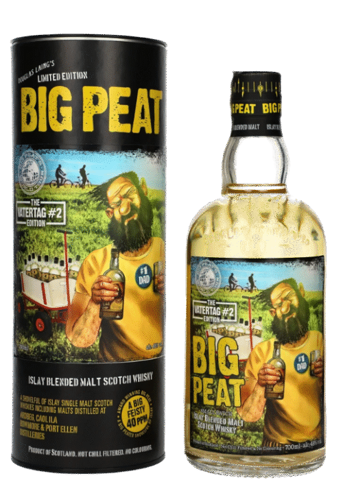 Big Peat Vaterdag Whisky Batch 2 48% 0,7L – Intensywnie Torfowa Edycja z Islay