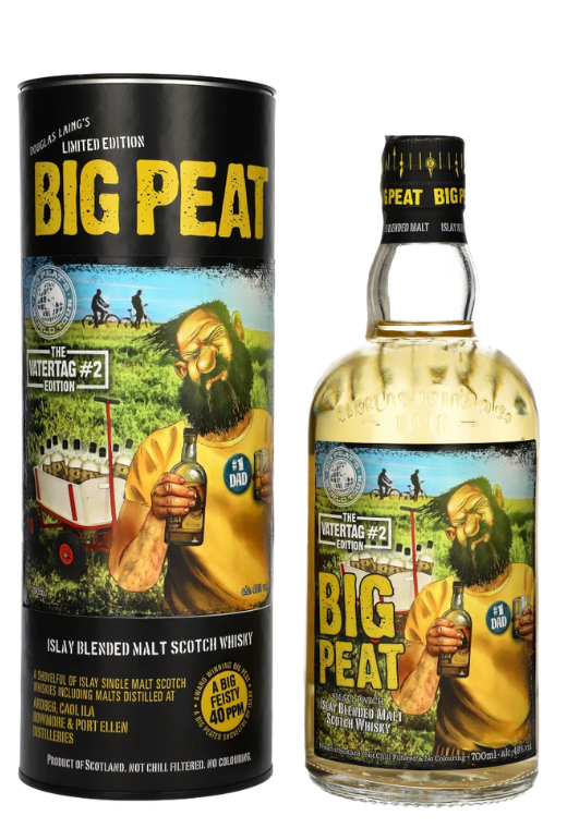 Big Peat Vaterdag Whisky Batch 2 48% 0,7L – Intensywnie Torfowa Edycja z Islay