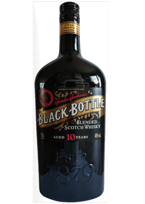 Black Bottle 10 YO 0,7L 40% – Subtelnie Dymna Whisky o Głębokim Smaku