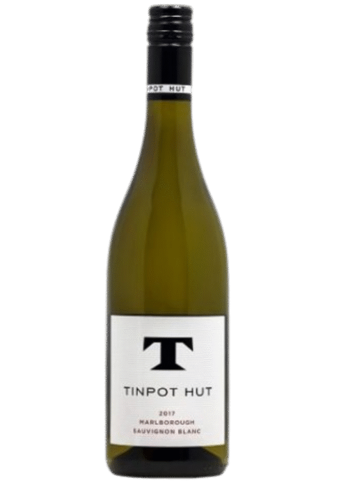 Butelka Tinpot Hut Sauvignon Blanc 0,75L – nowozelandzkie białe wino z Marlborough o intensywnym aromacie cytrusów, owoców tropikalnych i ziół