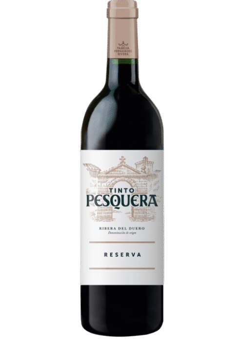 Butelka Tinto Pesquera Reserva 0,75L – hiszpańskie czerwone wino z Ribera del Duero o intensywnym aromacie owoców, przypraw i ziół