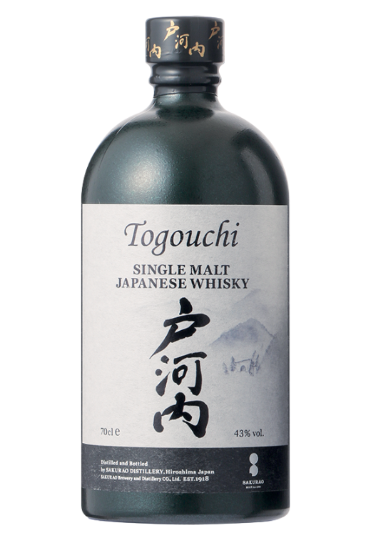 Togouchi Premium Whisky 40% 0,7L – japońska whisky o korzennym i owocowym profilu, z wytrawnym smakiem i średnim finiszem