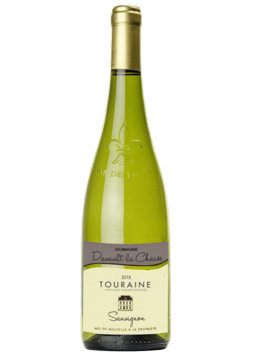Butelka Touraine Sauvignon A.O.P. Domaine Davault 0,75L – francuskie białe wino z Doliny Loary o aromacie cytrusów, tropikalnych owoców i ziół