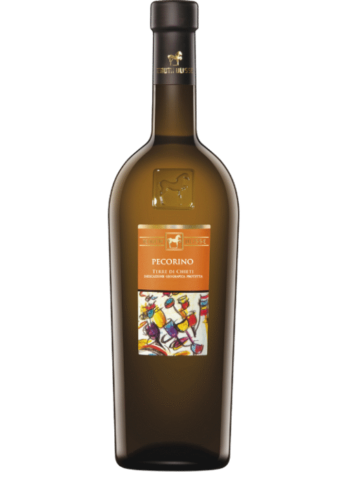 Butelka Ulisse Pecorino Terre Di Chieti 0,75L – włoskie białe wino wytrawne z Abruzji o cytrusowym, kwiatowym i owocowym aromacie