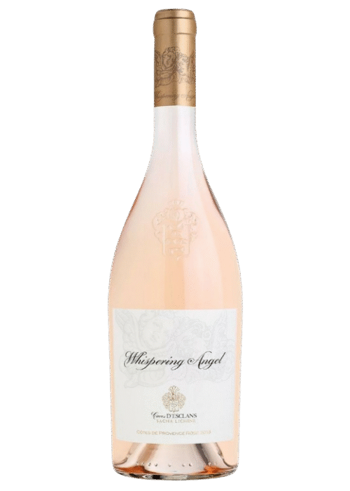 Butelka Whispering Angel 0,75L – francuskie wino różowe półwytrawne o delikatnym, kwiatowym i owocowym aromacie