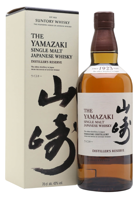 Yamazaki Distiller’s Reserve 0.7L 43% – japońska whisky single malt o miodowo-owocowym aromacie, gładkim smaku i długim, korzennym finiszu