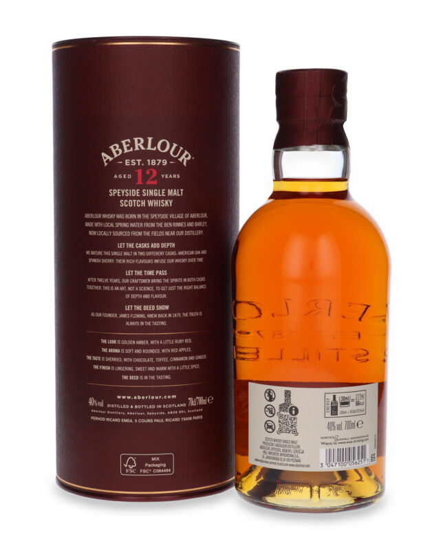 Aberlour 12Yo 0,7L + 2 Szklanki – Speyside w Najlepszym Wydaniu