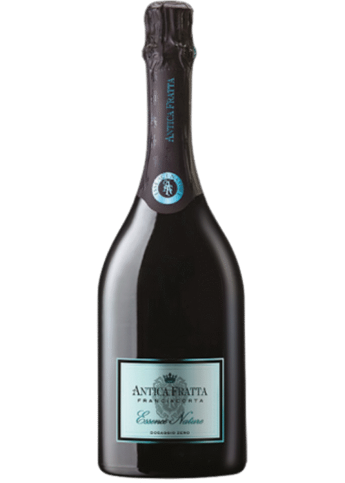 Butelka Antica Fratta Franciacorta Essence Nature Zero Dosage Brut 0,75L – wytrawne, włoskie wino musujące z Franciacorta o drożdżowym, mineralnym i owocowym aromacie, złożonym smaku i długim finiszu