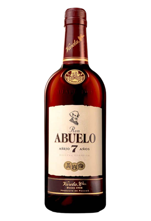 Butelka Abuelo 7 – panamski rum o karmelowym, owocowym smaku z waniliowymi nutami