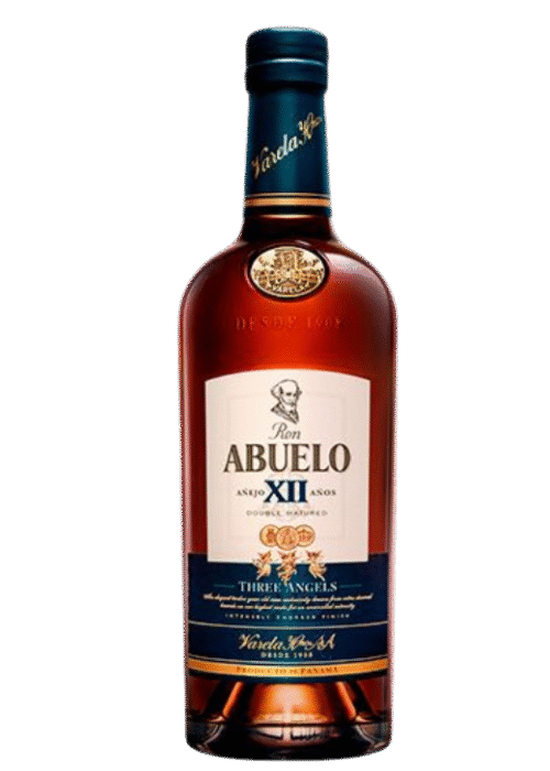 Butelka Abuelo XII Three Angels 43% – panamski rum o dębowym, karmelowym smaku z korzennymi nutami