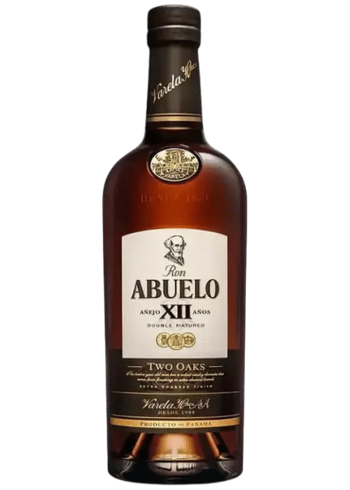Butelka Abuelo XII Two Oaks 40% – panamski rum o dębowym, karmelowym smaku z waniliowymi nutami