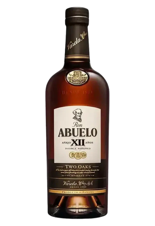 Butelka Abuelo XII Two Oaks 40% – panamski rum o dębowym, karmelowym smaku z waniliowymi nutami
