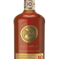 Butelka Bacardi Diez 40% 0,7L – rum z Portoryko o czekoladowym, dębowym smaku z karmelowymi nutami