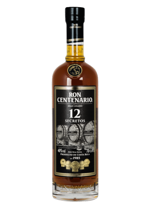 Butelka Centenario 12Yo Secretos 40% 0,7L – luksusowy rum z Kostaryki o czekoladowym, dębowym smaku z karmelowymi nutami