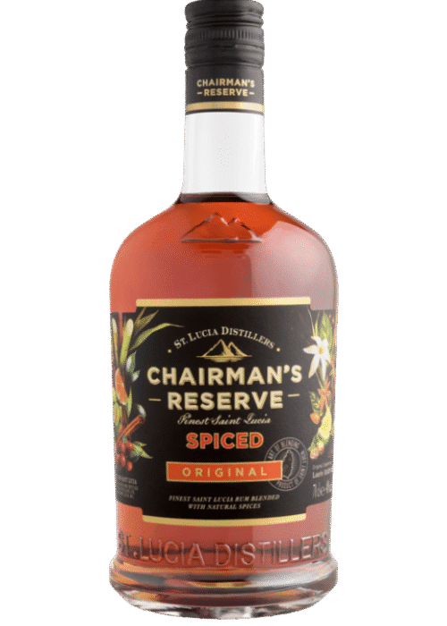 Butelka Chairman’s Reserve Spiced Rum 0,7L 40% – rum z Saint Lucia o dębowym, karmelowym smaku z korzennymi nutami