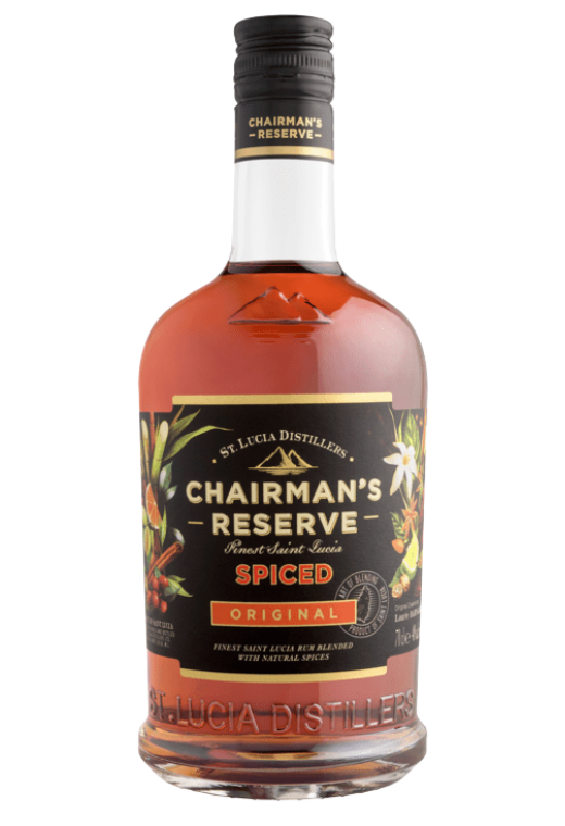 Butelka Chairman’s Reserve Spiced Rum 0,7L 40% – rum z Saint Lucia o dębowym, karmelowym smaku z korzennymi nutami