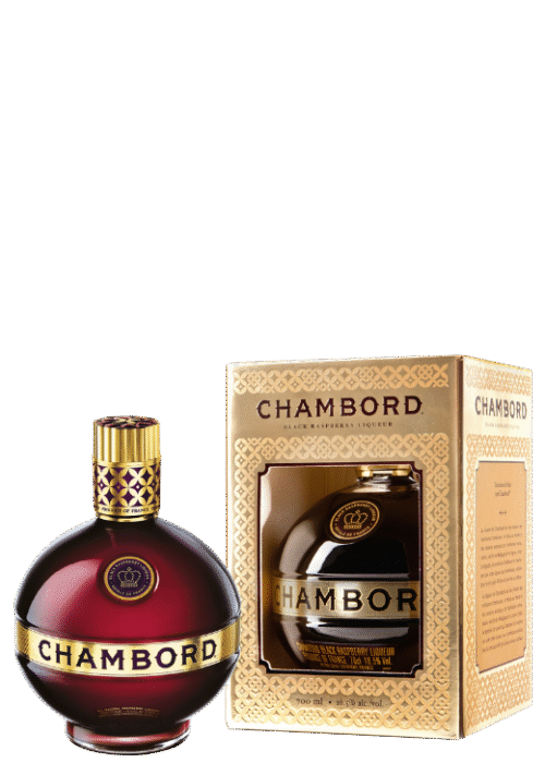 Butelka Chambord 0,7L – elegancki francuski likier o intensywnym aromacie jeżyn, malin i wanilii