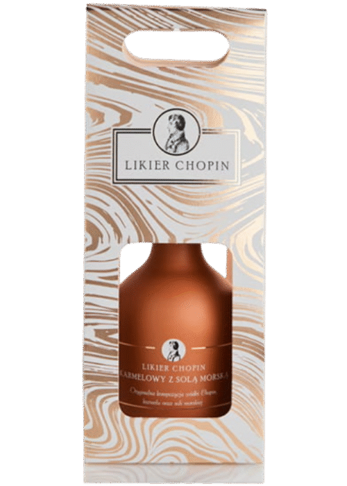 Butelka Chopin Likier Karmel 0,5L – polski likier o intensywnym aromacie karmelu, masła i wanilii