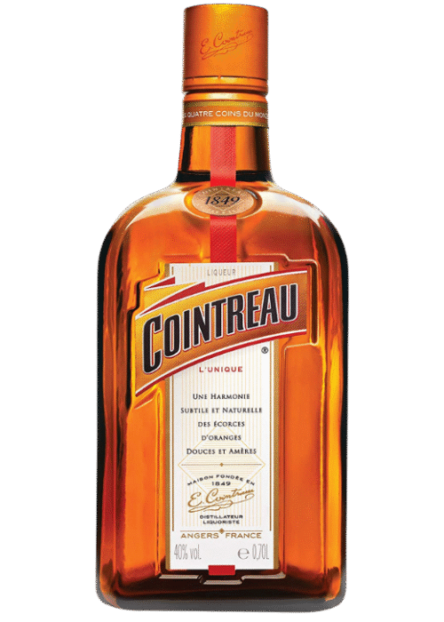 Cointreau 0.7L – klasyczny francuski likier pomarańczowy o intensywnym, cytrusowym aromacie i świeżym smaku.