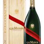Butelka G.H. Mumm Champagne Brut 3L – wytrawny, musujący szampan o aromacie cytrusów, drożdży i jabłek oraz świeżym, musującym finiszu