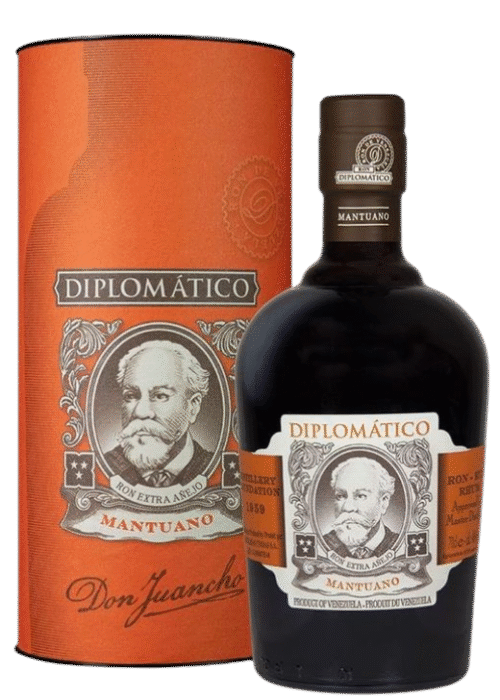 Butelka Diplomatico Mantuano Tuba 0,7L 40% – wenezuelski rum premium o dębowo-karmelowym aromacie i pikantnym, słodkim finiszu