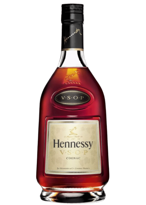 Butelka Hennessy VS 0,7L – elegancki francuski koniak o intensywnym dębowo-korzennym aromacie i delikatnym, owocowym finiszu.