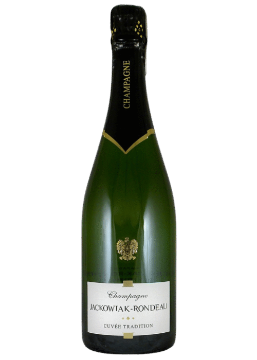 Butelka Jackowiak Champagne Couvée Tradition Brut 0,75L – wytrawny szampan o świeżym cytrusowo-jabłkowym aromacie