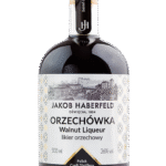 Butelka Jakob Haberfeld Orzechówka 0.5L – polski likier o bogatym, orzechowym smaku i eleganckim, korzennym aromacie