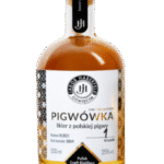 Butelka Jakob Haberfeld Pigwówka 0.5L Limited Edition – polski likier owocowy o intensywnym smaku pigwy, z aromatycznym, słodko-kwaskowym finiszem