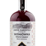 Butelka Jakob Haberfeld Wiśniówka Limited Edition 0.5L – wyjątkowy, limitowany polski likier owocowy o intensywnym smaku dojrzałych wiśni