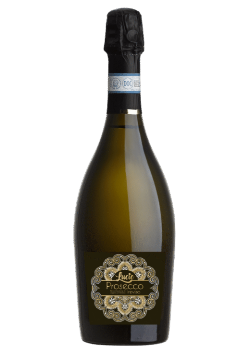 Butelka Lucie Prosecco DOC Extra Dry 0,75L – włoskie prosecco o delikatnym aromacie, lekkim i słodkim smaku z musującym wykończeniem.