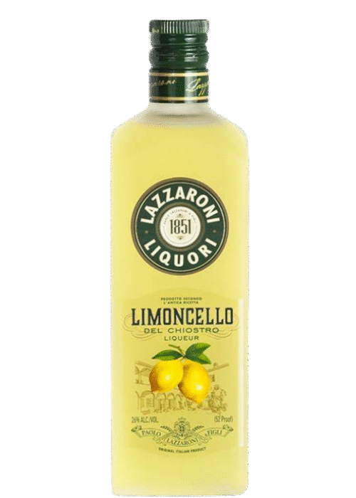 Butelka Lazzaroni Limoncello 700ml – włoski likier cytrynowy o intensywnym, świeżym i orzeźwiającym aromacie
