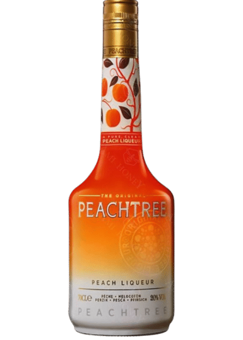 Butelka De Kuyper Peach Tree 0.7L – holenderski likier brzoskwiniowy o intensywnym, owocowym aromacie i orzeźwiającym smaku