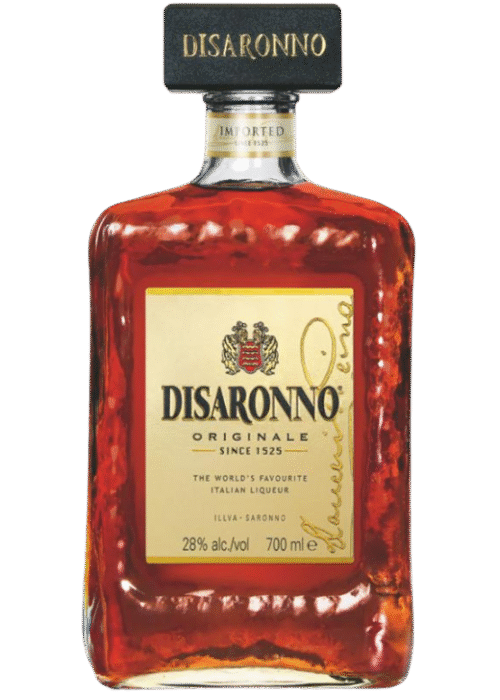 Butelka Likieru Disaronno Originale 28% 0,7L – likier migdałowy o słodkim smaku marcepanowym z nutą owocową