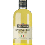 Butelka Limoncello Pircher 0.5L – włoski likier o intensywnym cytrynowym aromacie, orzeźwiającym, słodkim smaku i długim, przyjemnym finiszu