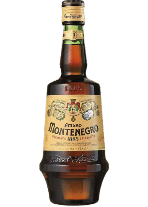 Butelka Amaro Montenegro 0.7L – włoski likier ziołowy o intensywnym aromacie cytrusów, przypraw i ziół, z bogatym, gorzkim smakiem i wytrawnym finiszem