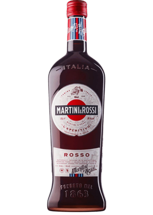 Martini Rosso 0.5L – klasyczny włoski wermut o intensywnym korzenno-ziołowym smaku
