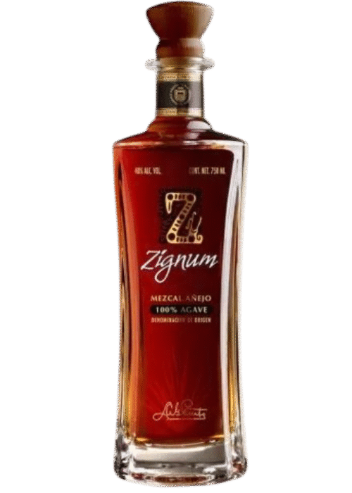 Butelka Mezcal Zignum Añejo 40% 0,7L – meksykański mezcal klasy premium, o dębowo-dymnym aromacie i karmelowym finiszu