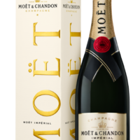 Butelka szampana Moët & Chandon Brut Impérial 0.75L – klasyczny francuski szampan z regionu Champagne